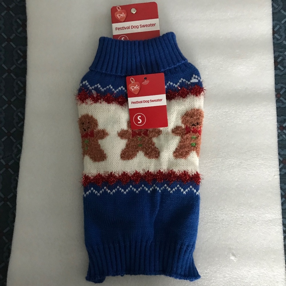 Pet Central Festival Dog Sweater NEW